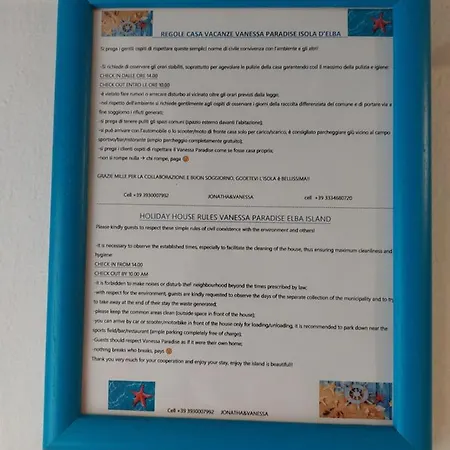 Vanessa Paradise Isola D'elba Apartmán *